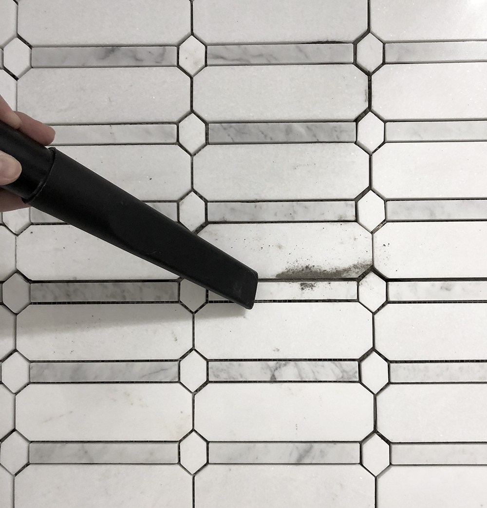 Prepping Mosaic Tile for Grout